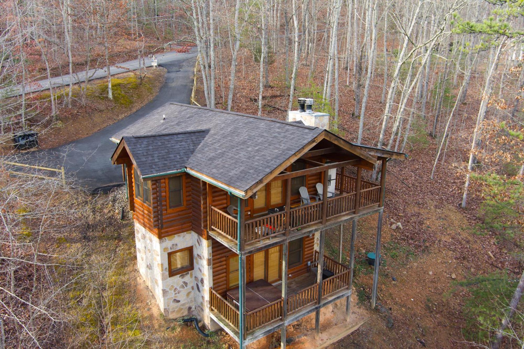 Private Smoky Mountain Luxury Log Home With 2 Fireplaces, Hot Tub & Community Pool Sevierville Bagian luar foto